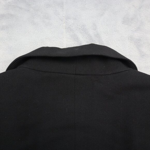 View Suit Womens 12 Black Skirt Suit Notch Lapel Single Breasted Blazer - Picture 13 of 16